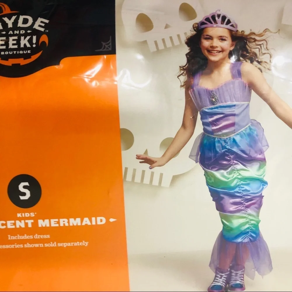 Hide and Eek! Mermaid Dress Small